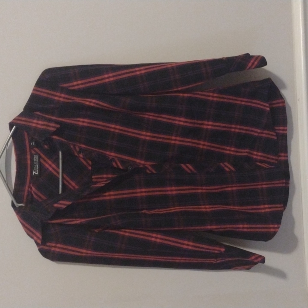 Plaid Collared Shirt